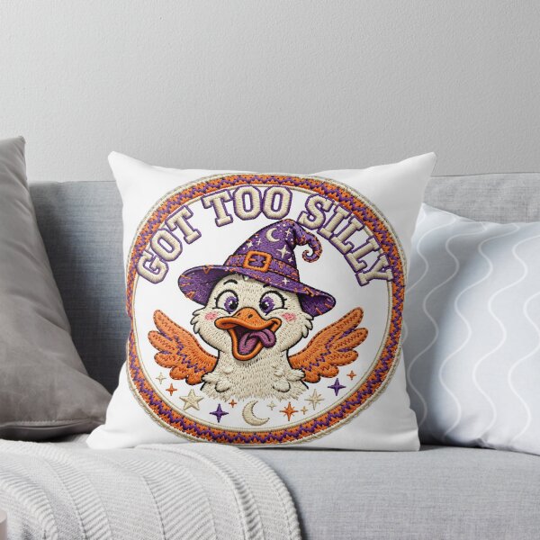 Item preview, Silly Goose Halloween Shirt - Got Too Silly Witch Goose Spooky Tee designed and sold by FitEnvy.