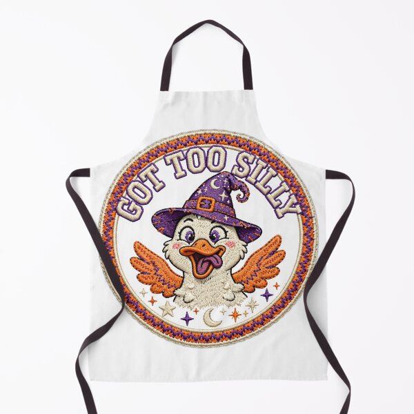 Item preview, Silly Goose Halloween Shirt - Got Too Silly Witch Goose Spooky Tee designed and sold by FitEnvy.