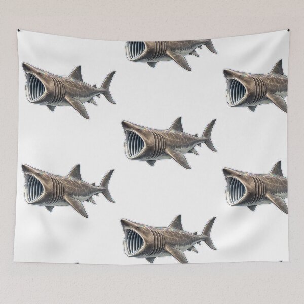 Item preview, Holographic Basking Shark Marine Life Sticker designed and sold by KenworksDigital.