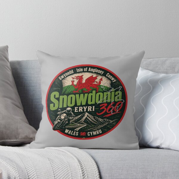 Item preview, Snowdonia 360 Wales Eryri Motorcycle Road Trip Sticker TShirt 09 designed and sold by OuterShellUK.