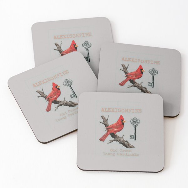 Item preview, ALEXISONFIRE Cardinal Bird Old Crows T-Shirt-23 designed and sold by MichaelModra.