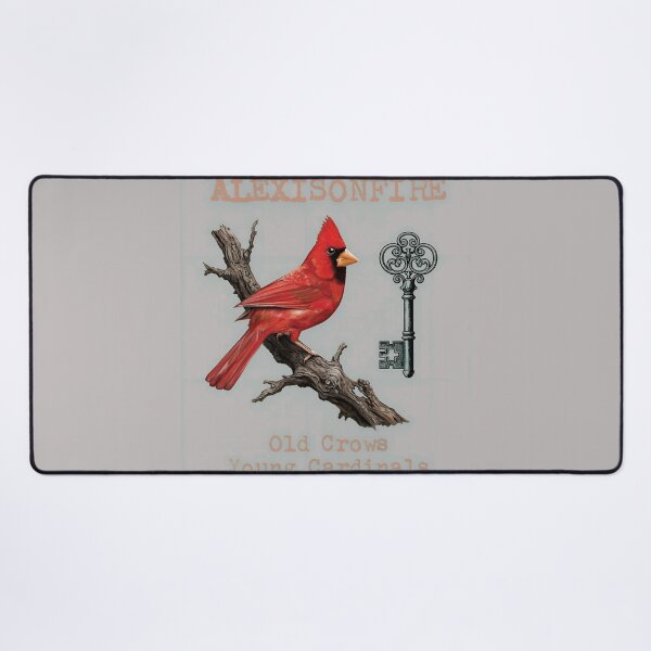 Item preview, ALEXISONFIRE Cardinal Bird Old Crows T-Shirt-23 designed and sold by MichaelModra.