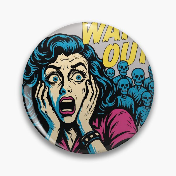 Item preview, ALEXISONFIRE Watch Out Scream Vintage Comic-47 designed and sold by MichaelModra.