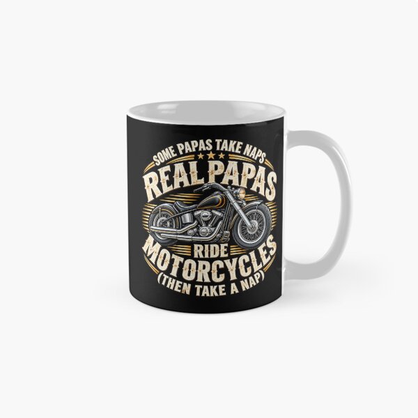 Item preview, Some Papas Take Naps Real Papas Ride Motorcycles Funny Biker Grandpa Motorcycle Humor designed and sold by 76Valeria.