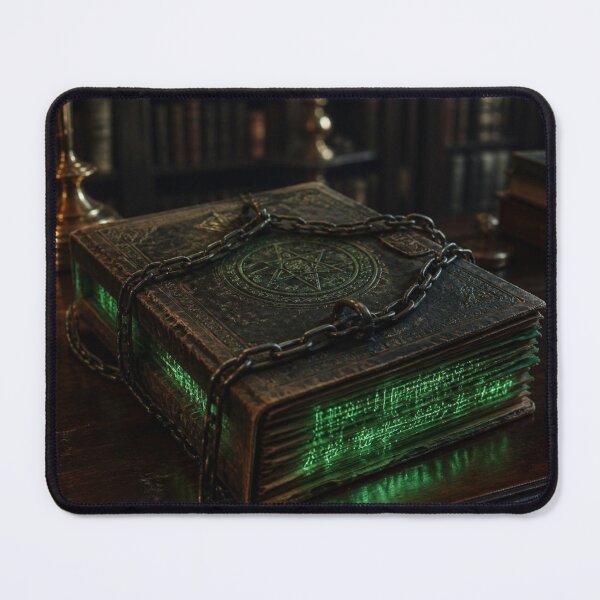 Item preview, The Forbidden Grimoire - Dark fantasy spell book designed and sold by LazyDayzCo.