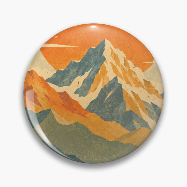 Item preview, Vintage Mountain Sunrise designed and sold by i-corp.