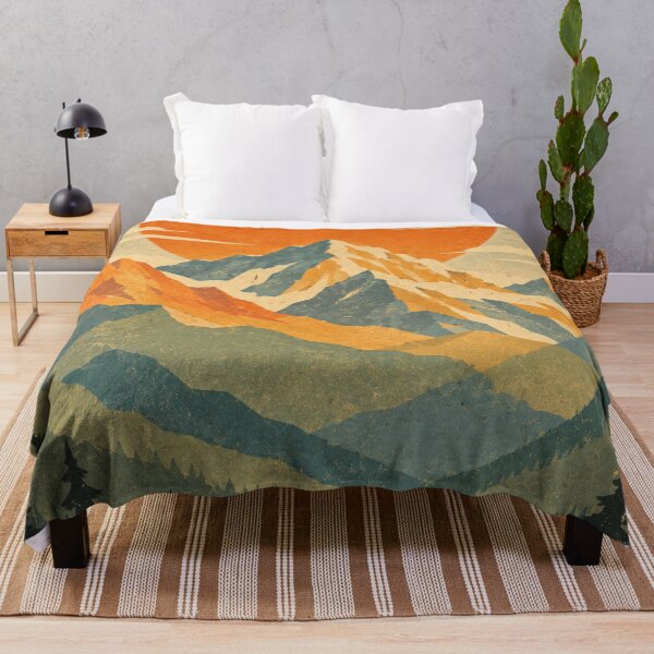 Item preview, Vintage Mountain Sunrise designed and sold by i-corp.