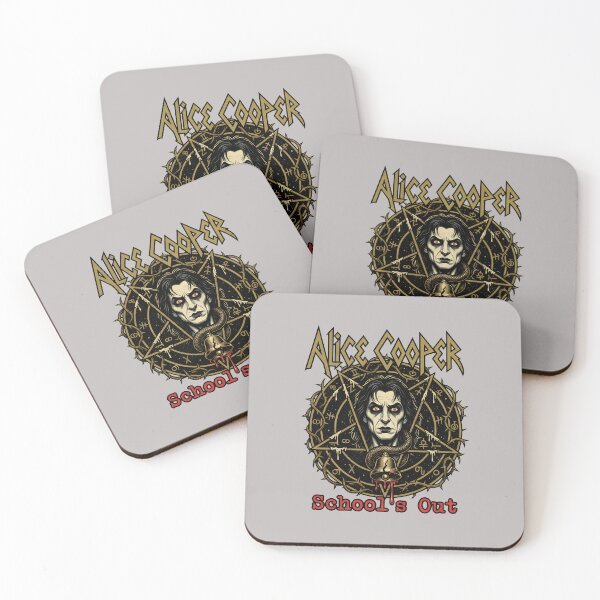 Item preview, Alice Cooper School's Out Distressed Emblem-55 designed and sold by MichaelModra.