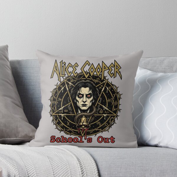 Item preview, Alice Cooper School's Out Distressed Emblem-55 designed and sold by MichaelModra.