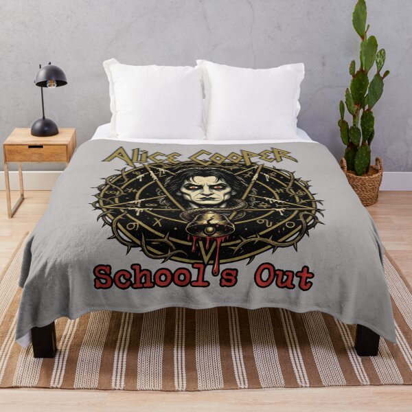 Item preview, Alice Cooper School's Out Distressed Emblem-55 designed and sold by MichaelModra.