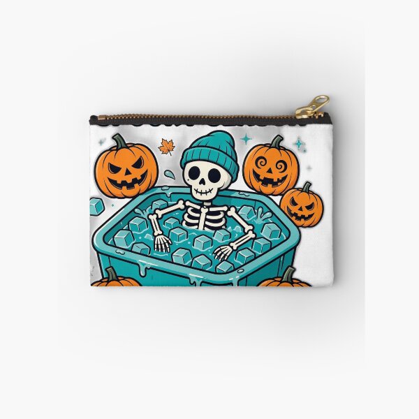 Item preview, Plunge Into Spooky Season Shirt - Funny Ice Bath Halloween Tee designed and sold by FitEnvy.