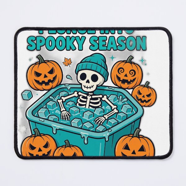 Item preview, Plunge Into Spooky Season Shirt - Funny Ice Bath Halloween Tee designed and sold by FitEnvy.