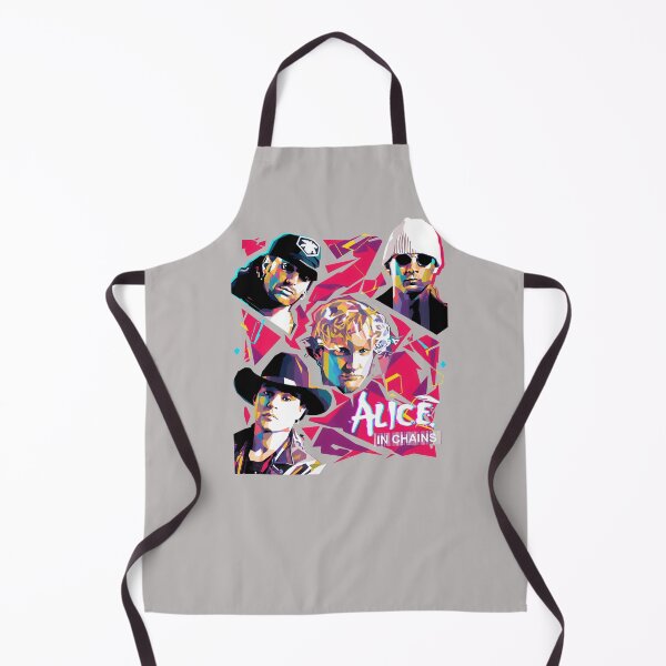 Item preview, Alice In Chains Band Pop Art Portrait Tee-47 designed and sold by MichaelModra.