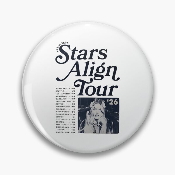 Item preview, Freya Skye Stars Align Tour 2026 Concert designed and sold by Veleriart.