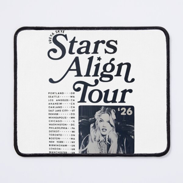 Item preview, Freya Skye Stars Align Tour 2026 Concert designed and sold by Veleriart.