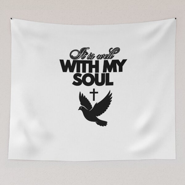 Item preview, It is well with my soul (black) designed and sold by Empower Vision Wear.