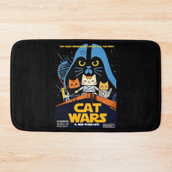 Item preview, Cat Wars Movie Parody designed and sold by elfriedashops.