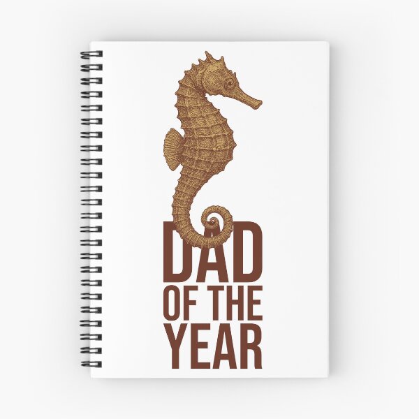 Item preview, Dad of the Year – Funny Seahorse Dad Design designed and sold by xndrlab.