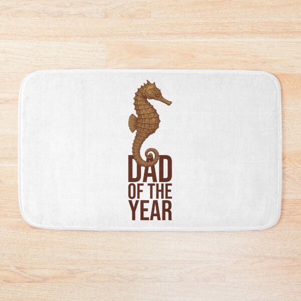Item preview, Dad of the Year – Funny Seahorse Dad Design designed and sold by xndrlab.