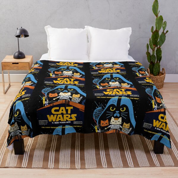 Item preview, Cat Wars Movie Parody designed and sold by elfriedashops.