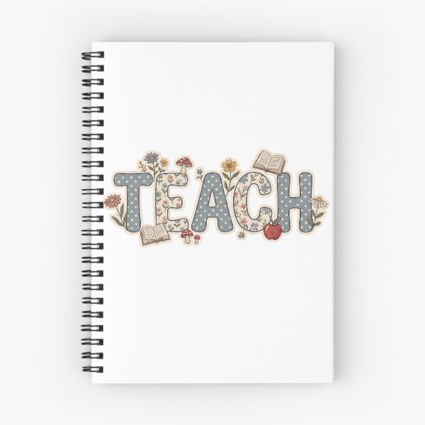 Item preview, Teacher Shirt, TEACH Graphic Tee, Cute Cottagecore Teacher Shirt, Teacher Gift, Book Lover Shirt, Educator T-Shirt, Back to School designed and sold by aladden.