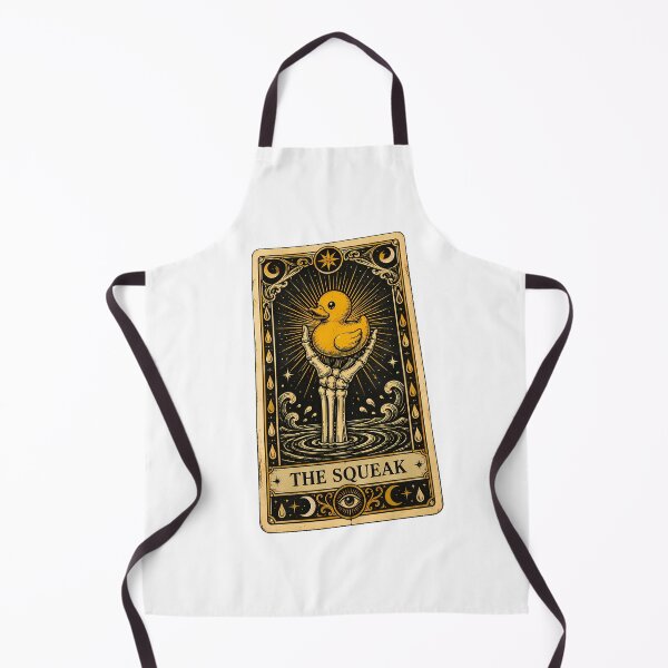 Item preview, Rubber Duck Tarot Card The Squeak Gothic Occult designed and sold by chattsuede.