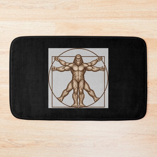 Item preview, Petruvian DeVinci Bigfoot designed and sold by Swanny's Custom T-shirt and Gift Designs.