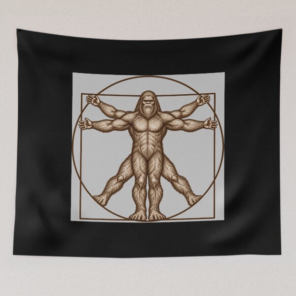 Item preview, Petruvian DeVinci Bigfoot designed and sold by Swanny's Custom T-shirt and Gift Designs.
