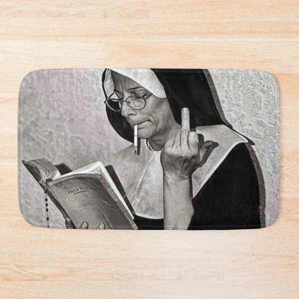 Item preview, nun reading book designed and sold by mosalvin.