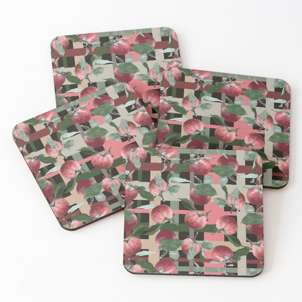 Item preview, More Farm Fresh Apples on Plaid designed and sold by Digitalmyth's Designs.