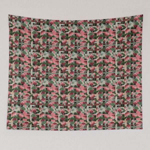 Item preview, More Farm Fresh Apples on Plaid designed and sold by Digitalmyth's Designs.