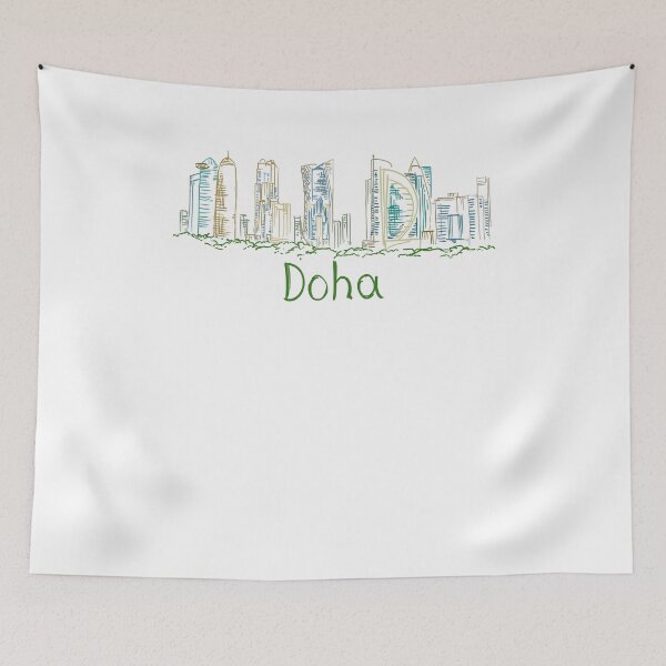 Item preview, Doha Qatar Souvenir Gift for Tourists designed and sold by MichaeIRellov.