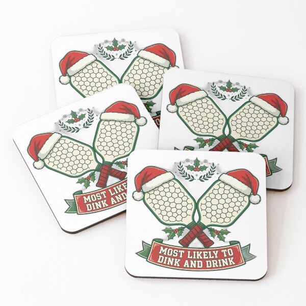 Item preview, Most Likely To Dink And Drink Shirt - Pickleball Christmas Matching Tee 2026 designed and sold by FitEnvy.