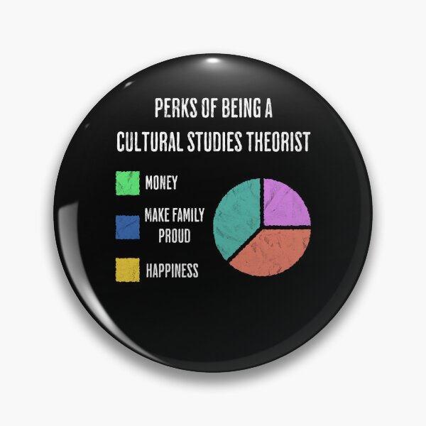 Item preview, Cultural Studies Theorist Perks Funny Pie Chart designed and sold by d247.