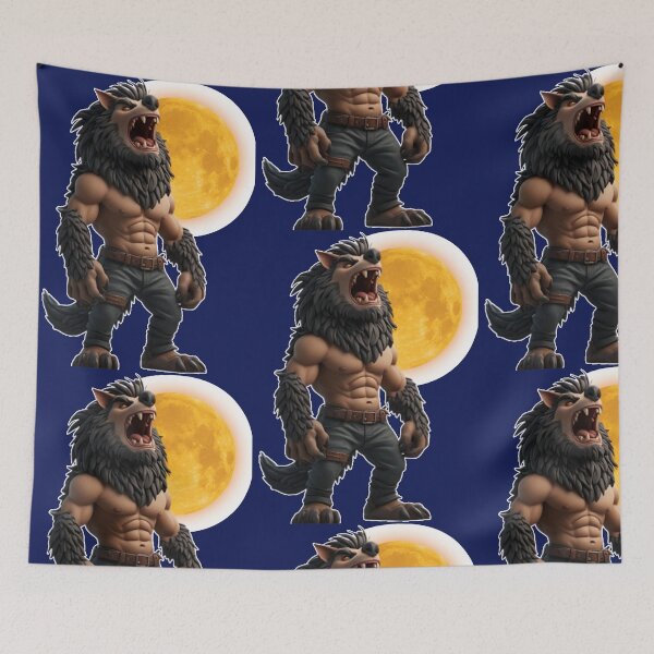 Item preview, Werewolf at Full Moon designed and sold by Vinaelly.
