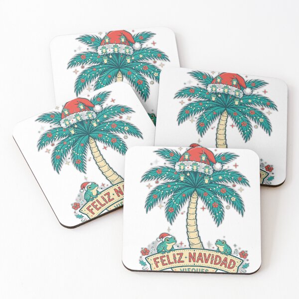 Item preview, Feliz Navidad Vieques Shirt - Puerto Rico Tropical Christmas Tee designed and sold by FitEnvy.