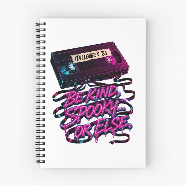 Item preview, Spooky VHS Cassette Tape Eighties Horror Fan designed and sold by chattsuede.