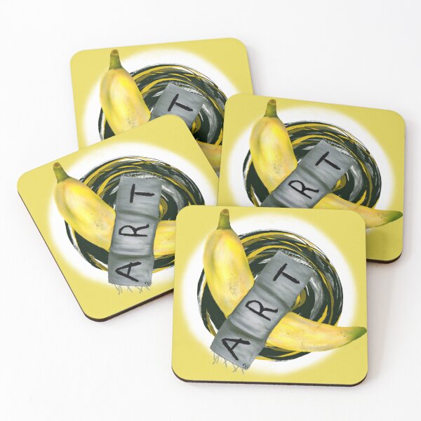 Item preview, Banana art designed and sold by ConfuzRandomly.
