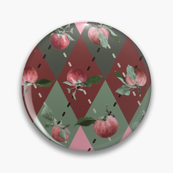 Item preview, More Farm Fresh Apples on Argyle designed and sold by Digitalmyth's Designs.