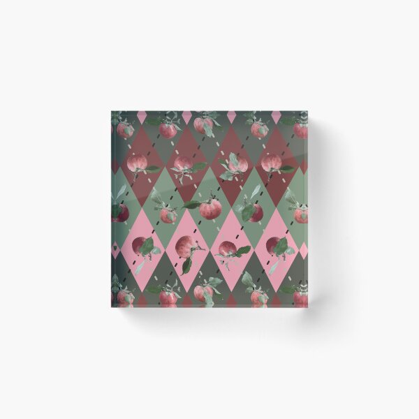 Item preview, More Farm Fresh Apples on Argyle designed and sold by Digitalmyth's Designs.
