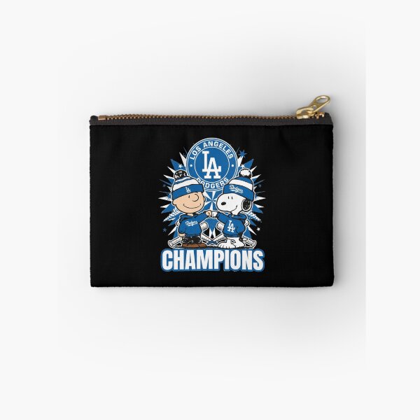 Item preview, Los Angeles Dodgers Champions Charlie Brown Snoopy Fist Bump designed and sold by Dravienart.