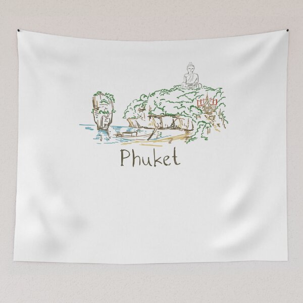 Item preview, Phuket Thailand Souvenir Gift for Tourists designed and sold by MichaeIRellov.