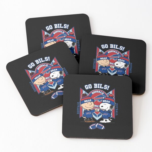Item preview, Go Bills Buffalo Charlie Brown Snoopy Football Fist Bump designed and sold by Dravienart.