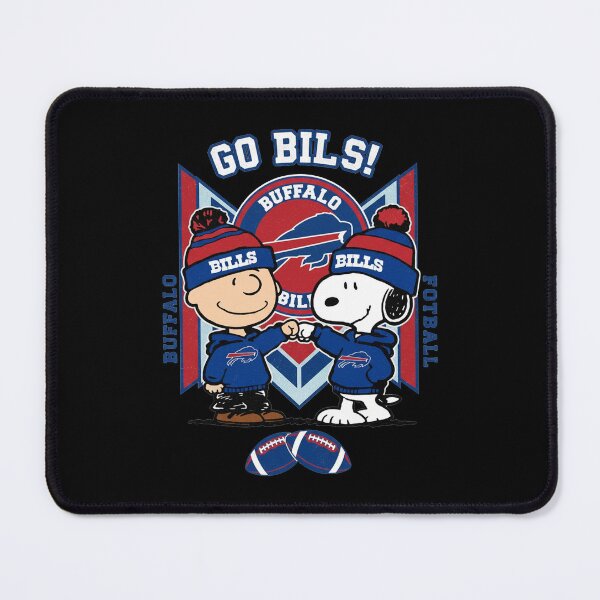 Item preview, Go Bills Buffalo Charlie Brown Snoopy Football Fist Bump designed and sold by Dravienart.