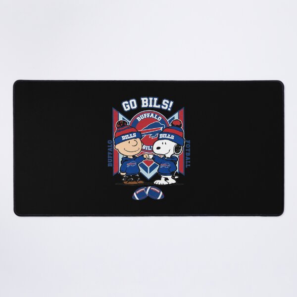 Item preview, Go Bills Buffalo Charlie Brown Snoopy Football Fist Bump designed and sold by Dravienart.
