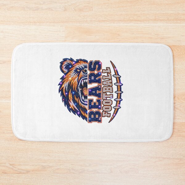 Item preview, Chicago Football Bears Bling Rhinestone Sparkly Graphic designed and sold by DYALEEZ-XCR.