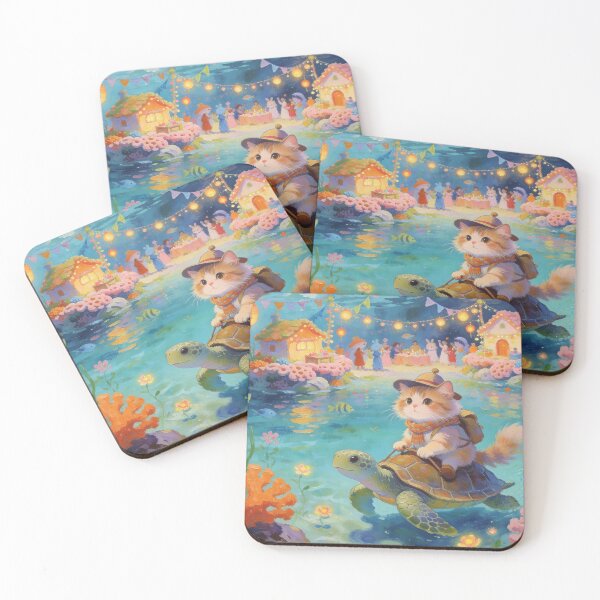 Item preview, The Seaside Village Beneath the Waves designed and sold by BlareBlare.