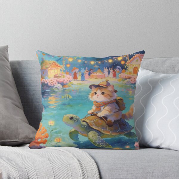 Item preview, The Seaside Village Beneath the Waves designed and sold by BlareBlare.