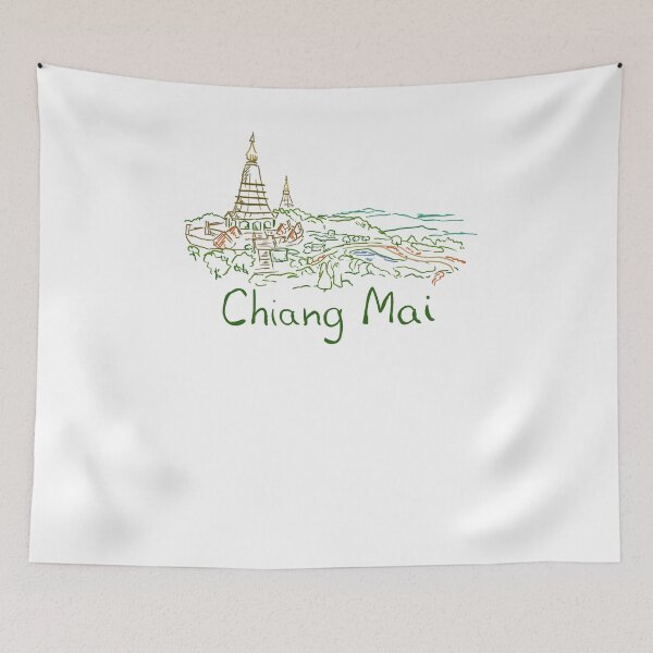 Item preview, Chiang Mai Thailand Souvenir Gift for Tourists designed and sold by MichaeIRellov.