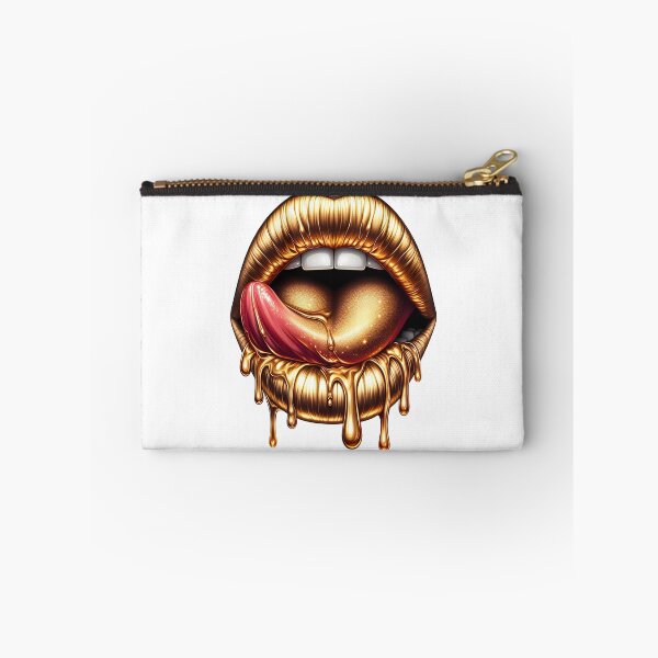Item preview, Gold Lips Dripping designed and sold by ARTAFACT.